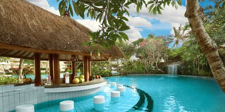 Poolbar på Grand Mirage Resort i Tanjung Benoa på Bali