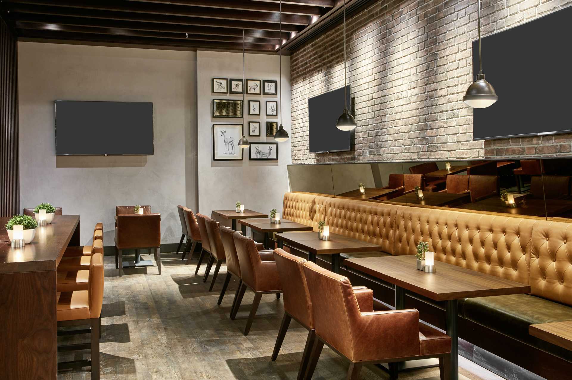 Baren på hotel Hilton Garden Inn Mall of the Emirates i Dubai Al Barsha i Dubai