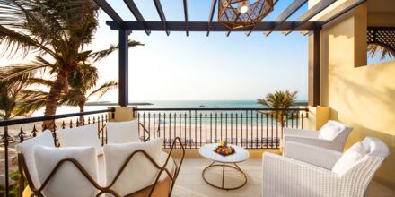 Deluxe-bungalow på Hotel Hilton Ras Al Khaimah Resort & Spa.