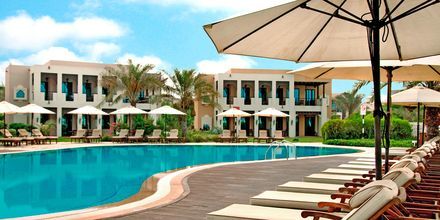 Pool på hotel Hilton Ras Al Khaimah Resort & Spa i Ras Al Khaimah, De Forenede Arabiske Emirater.