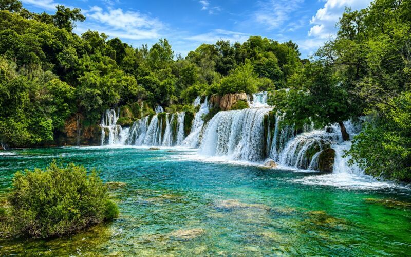 Historiske Trogir og Krka Nationalpark