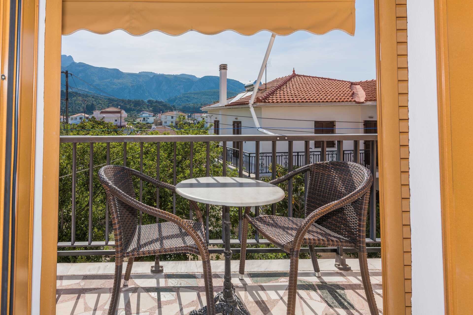 Hotel Angela i Kokkari på Samos.