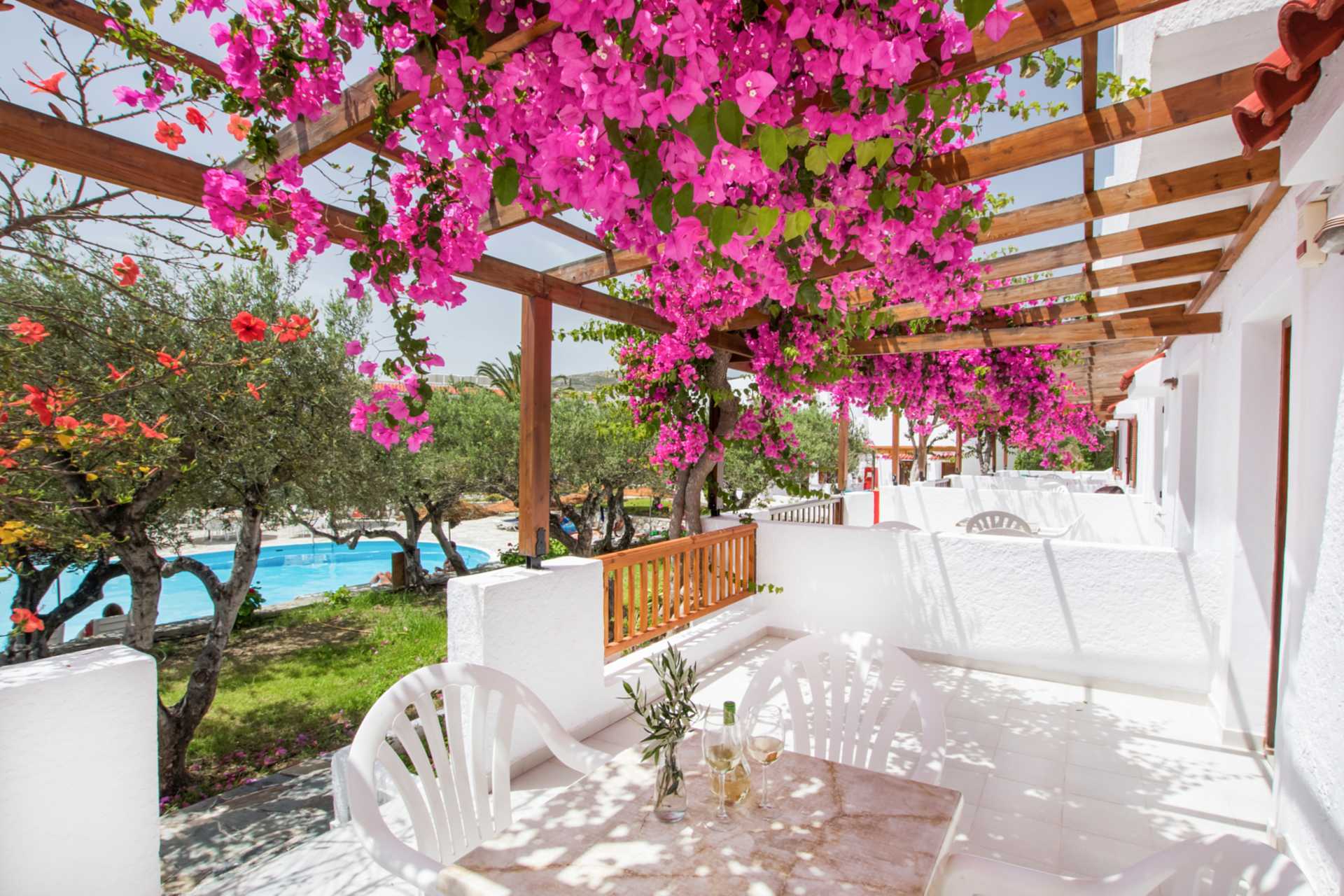 Hotel Astron i Karpathos by, Grækenland.