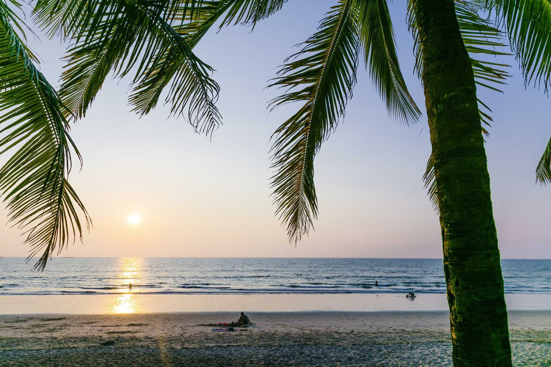 Kamala Beach, Phuket i Thailand.