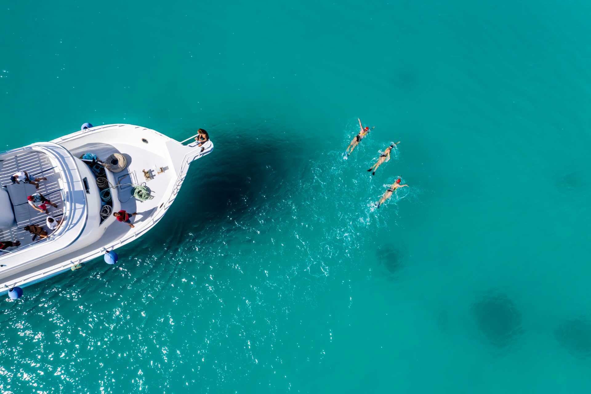 Det Røde Hav er perfekt til svømmetræning.