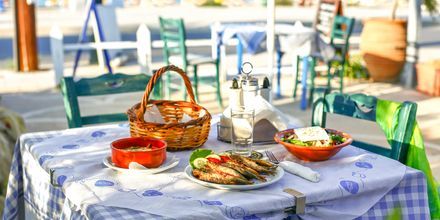 Restaurant, Ialyssos & Ixia  på Rhodos, Grækenland.