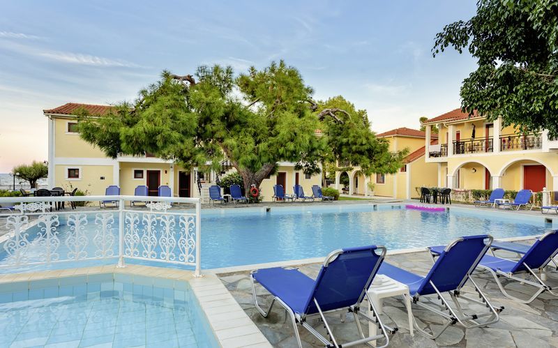 Pool på Hotel Iliessa Beach i Argassi, Zakynthos