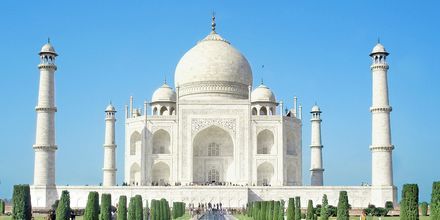 Taj Mahal i Indien.