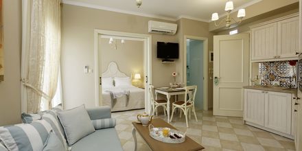 2-værelses lejligheder på hotel Ionia Suites i Rethymnon på Kreta.