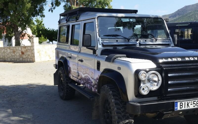 Jeepsafari – Charmerende landsbyer og Preveli-stranden
