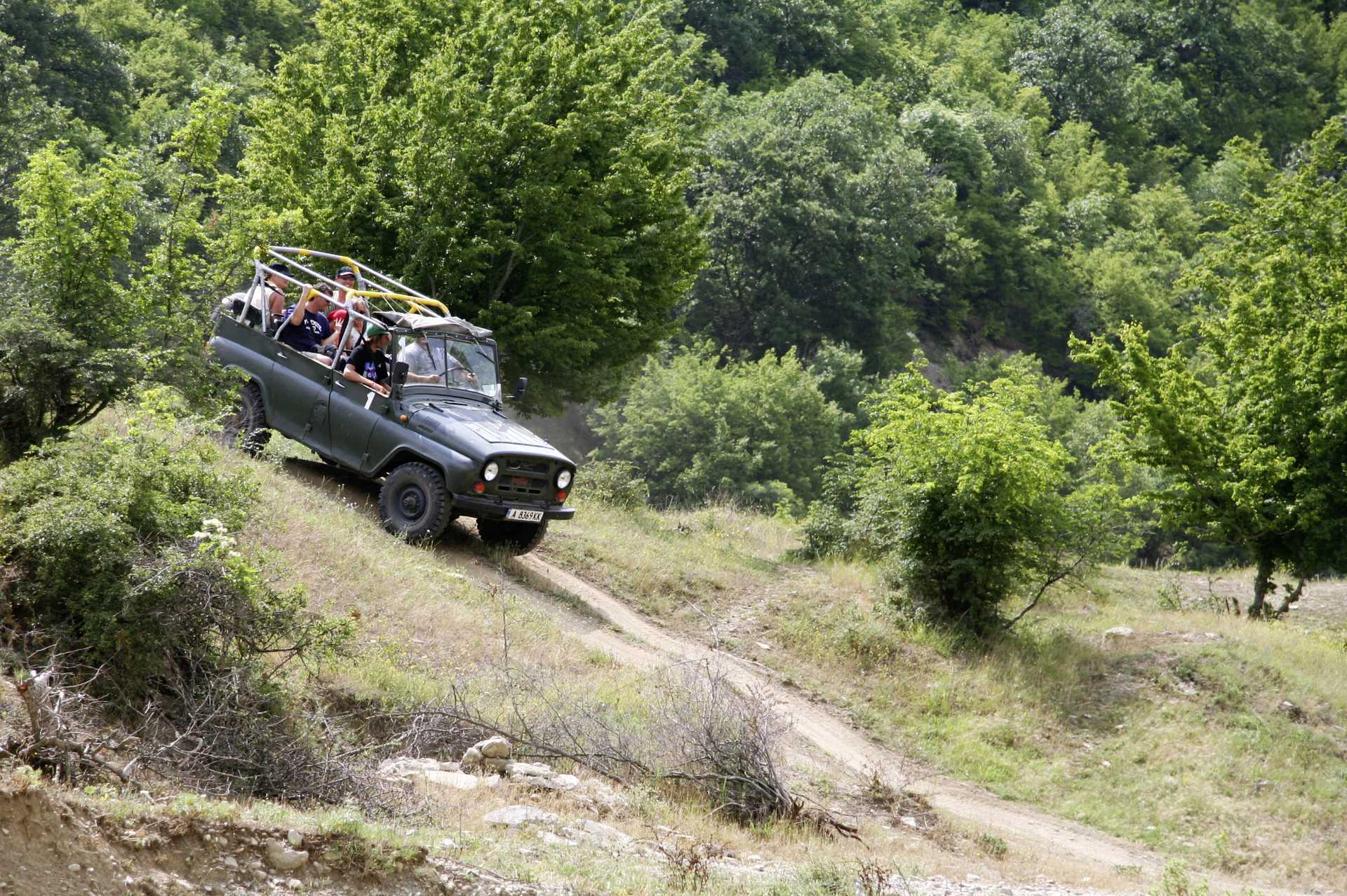 Jeeptur til "hippie-byen" Matala og kløften Agiofárango