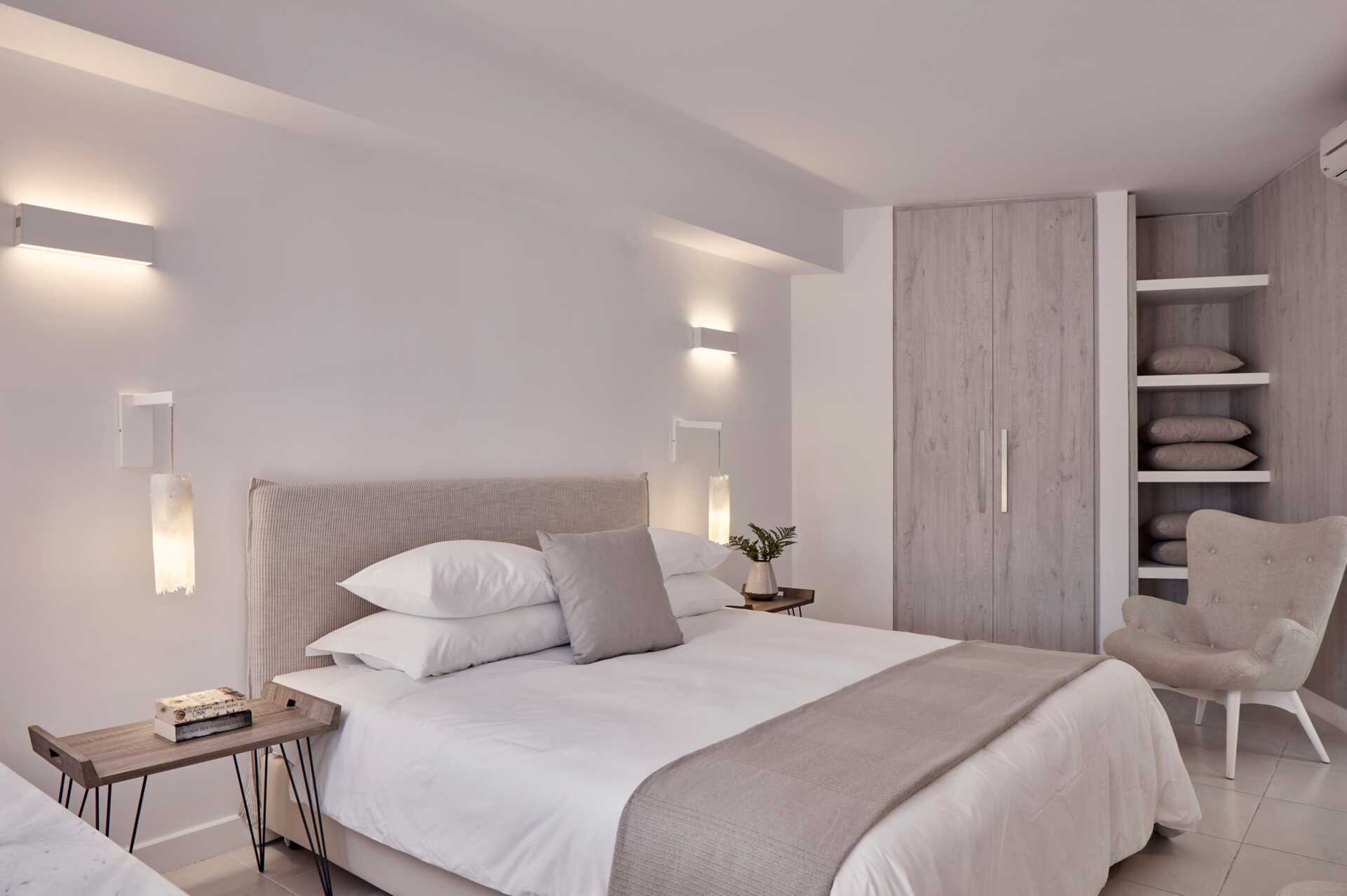 Junior-suite på Santo Miramare Resort i Santorini, Grækenland.