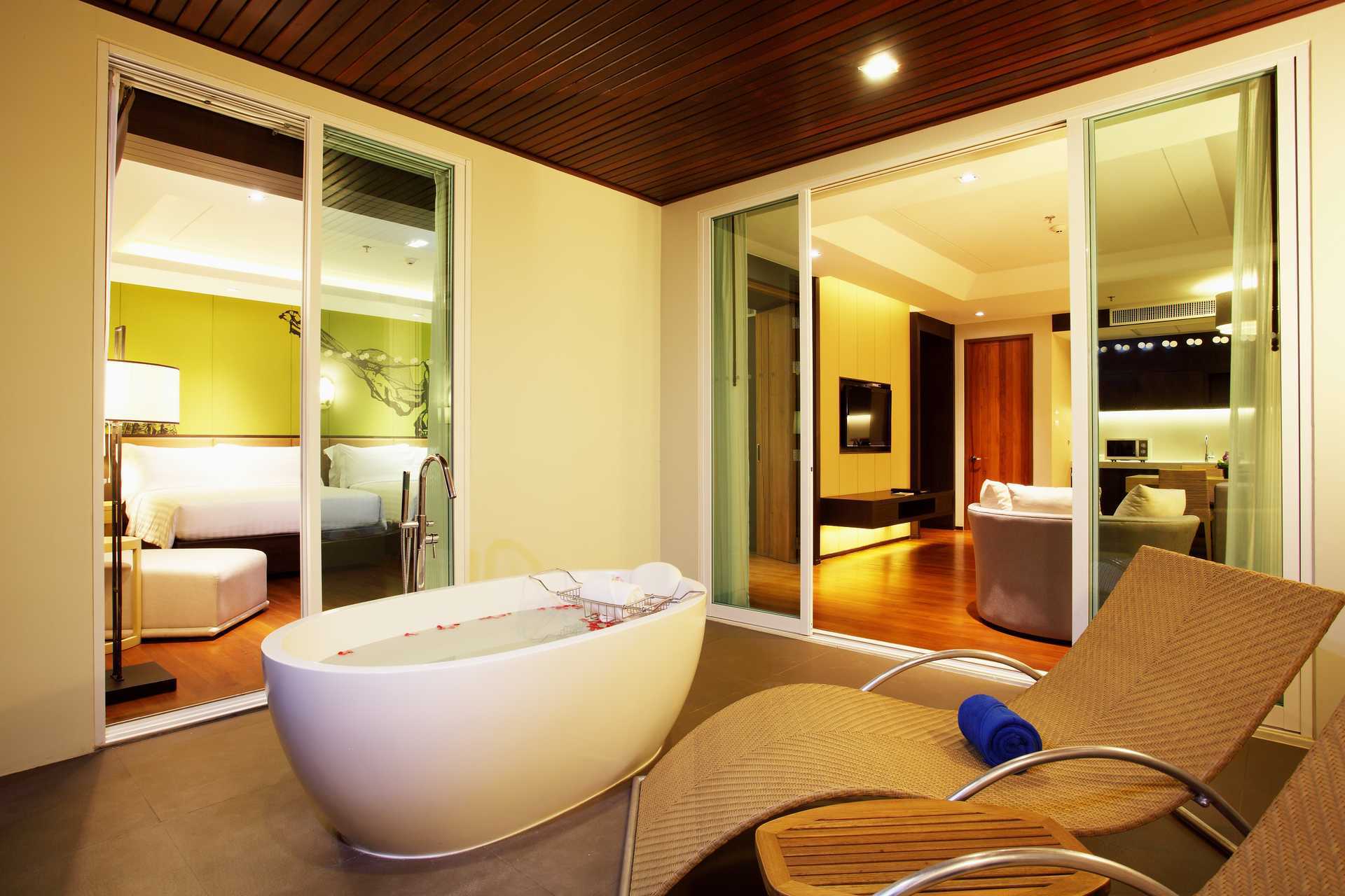 Junior-suite på Sentido Graceland Khao Lak Resort & Spa, Thailand.