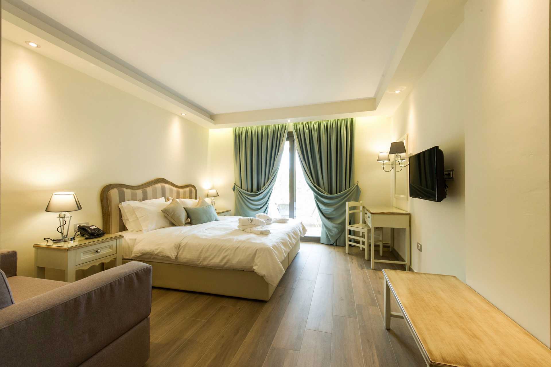 Junior-suiter på hotel Adams i Parga, Grækenland.