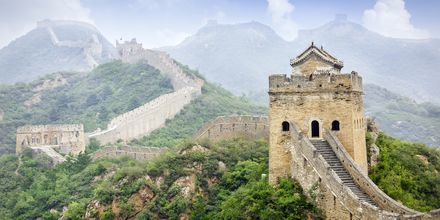 Den Kinesiske Mur i Kina.