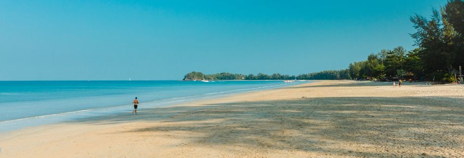 Klong Dao Beach på Koh Lanta, Thailand