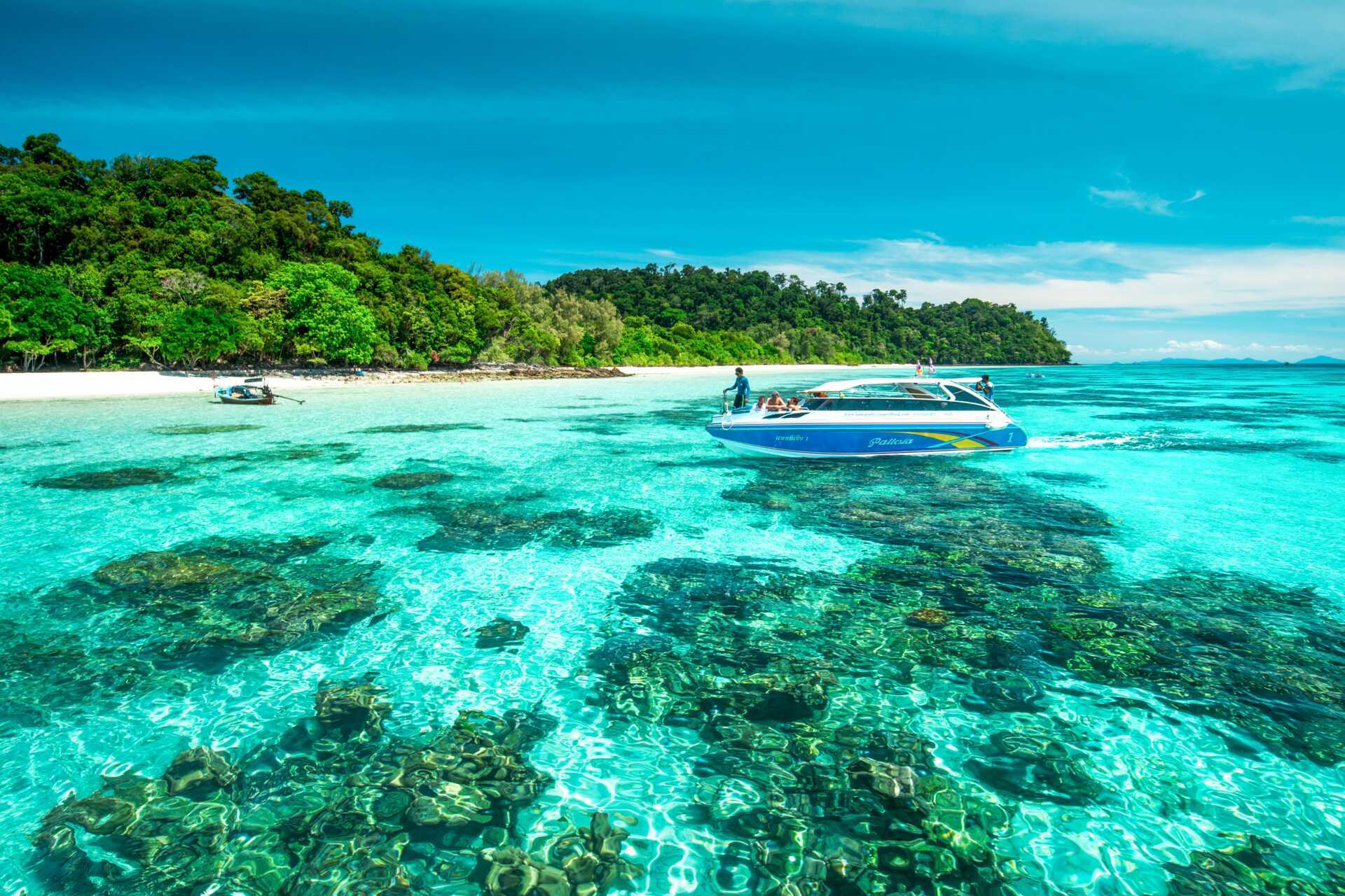 Koh Rok & Koh Haa med speedbåd