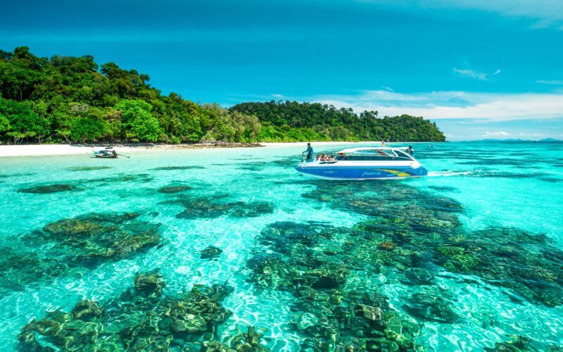 Koh Rok & Koh Haa med speedbåd