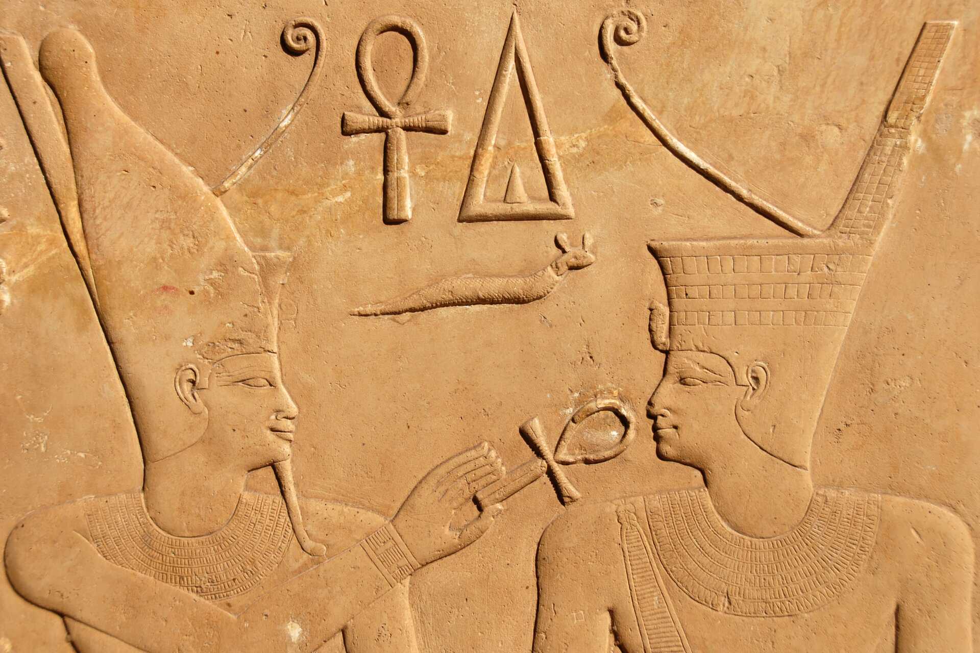 Karnak-templet i Luxor, Egypten.