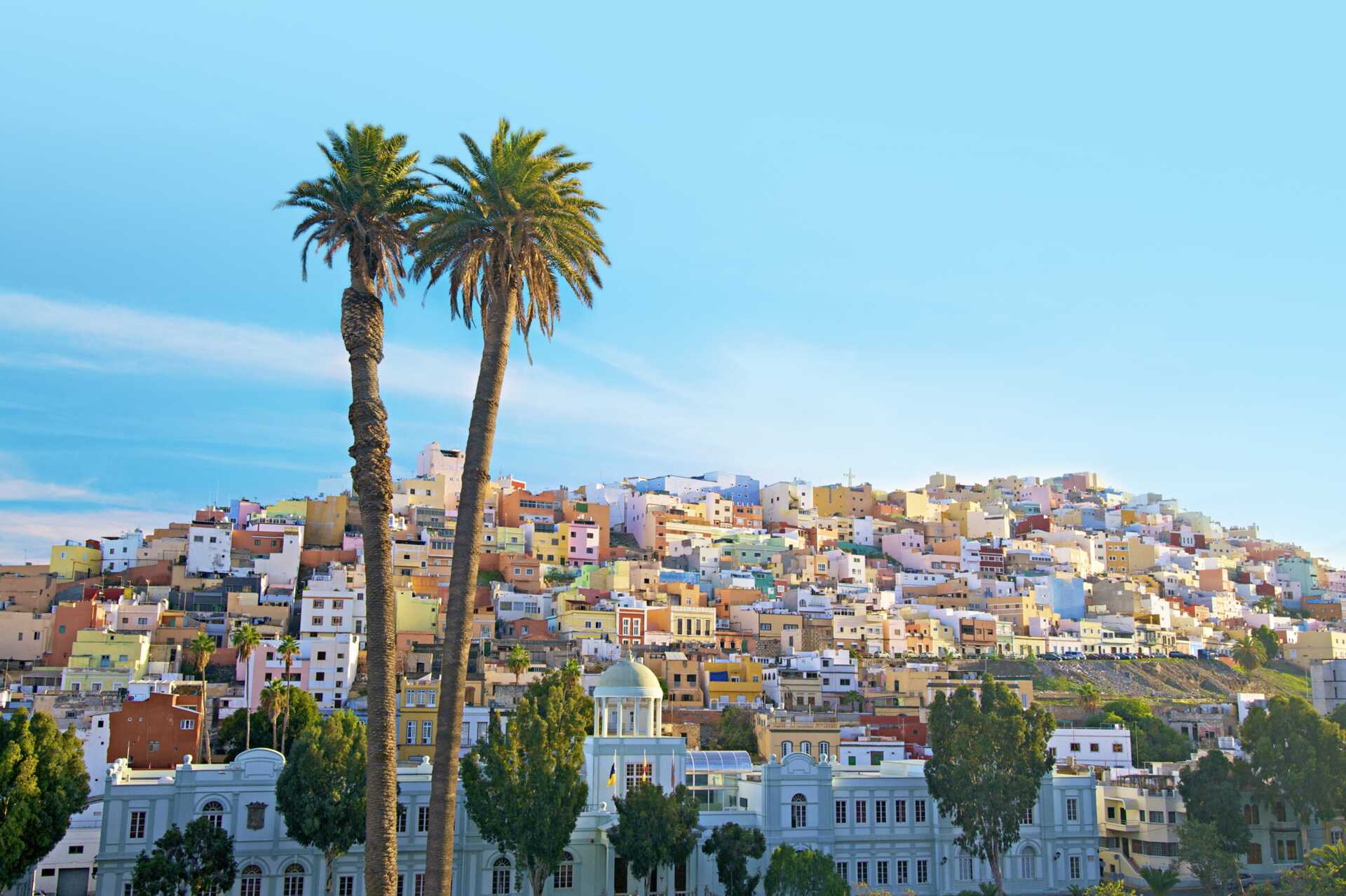 Las Palmas på Gran Canaria, De Kanariske Øer, Spanien.