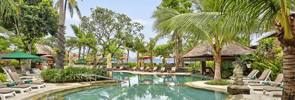 Apollos hotel Legian Beach i Kuta på Bali.