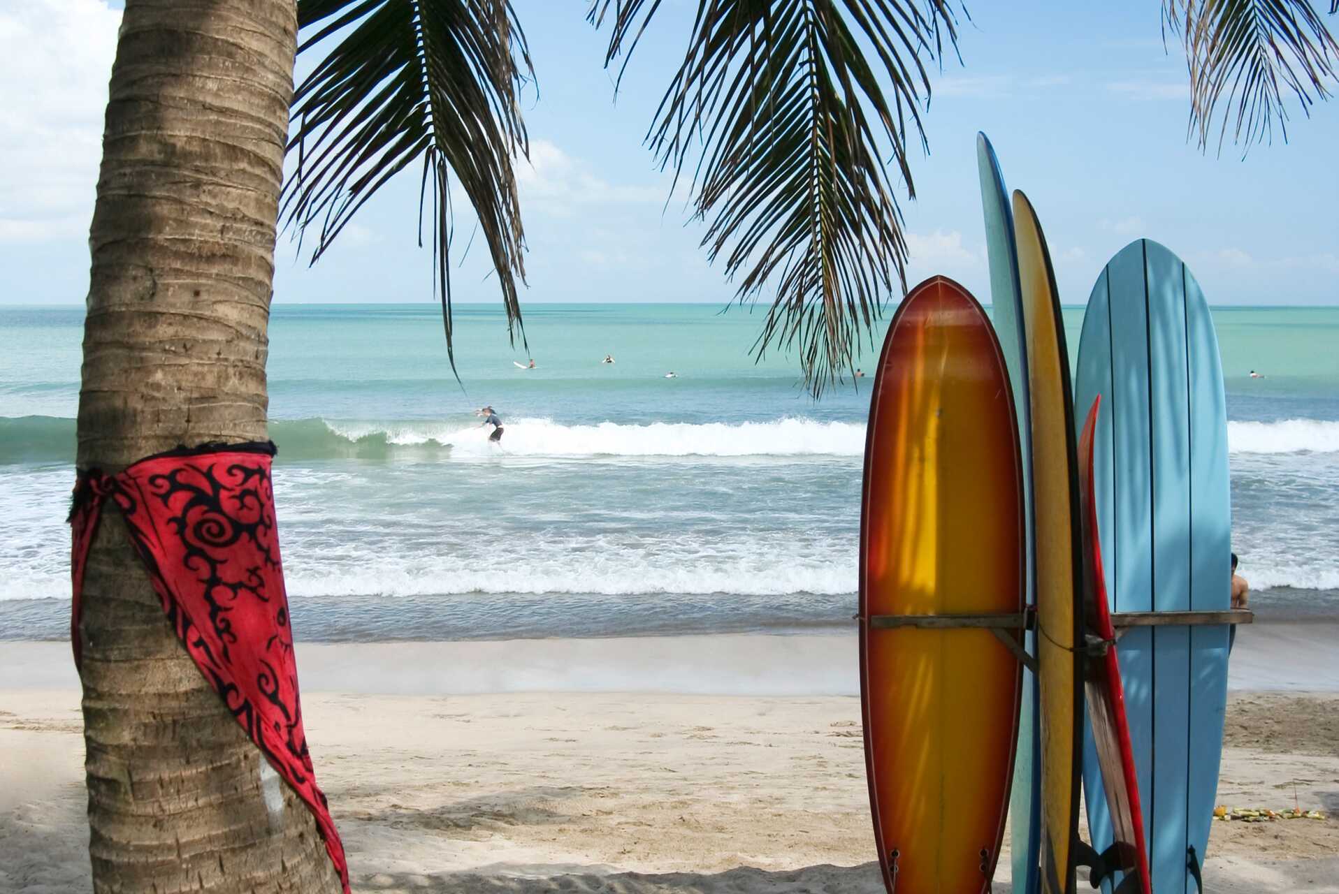 Kuta Beach på Bali.