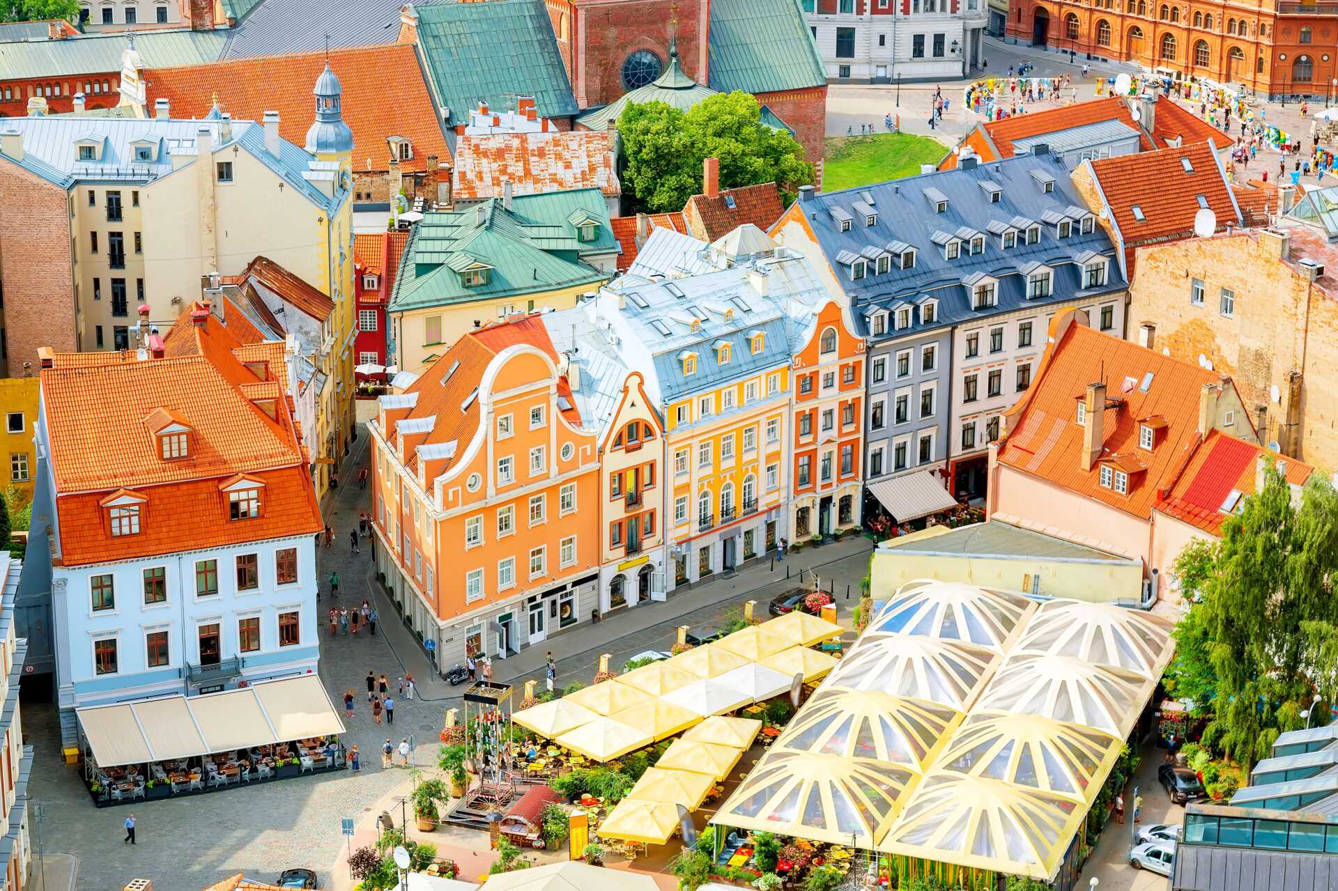 Riga fra oven.