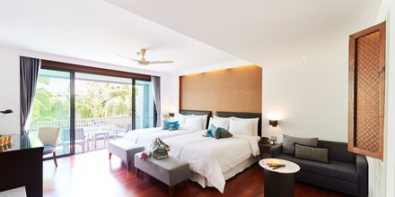 Deluxe-værelse på Hotel Loligo Resort Hua Hin Fresh Twist By Let's Sea i Thailand.