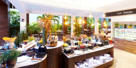 Buffetrestaurant på Hotel Loligo Resort Hua Hin Fresh Twist By Let's Sea i Thailand.