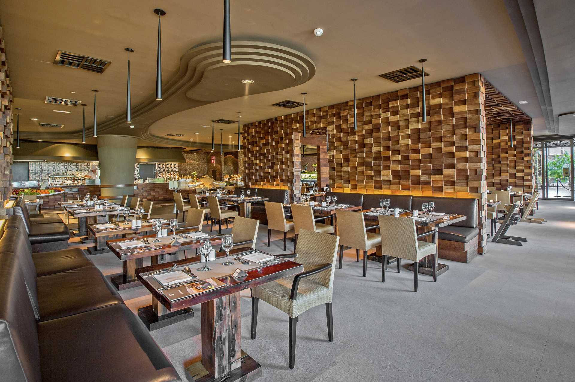 Buffetrestauranten Baobab på Lopesan Baobab Resort.