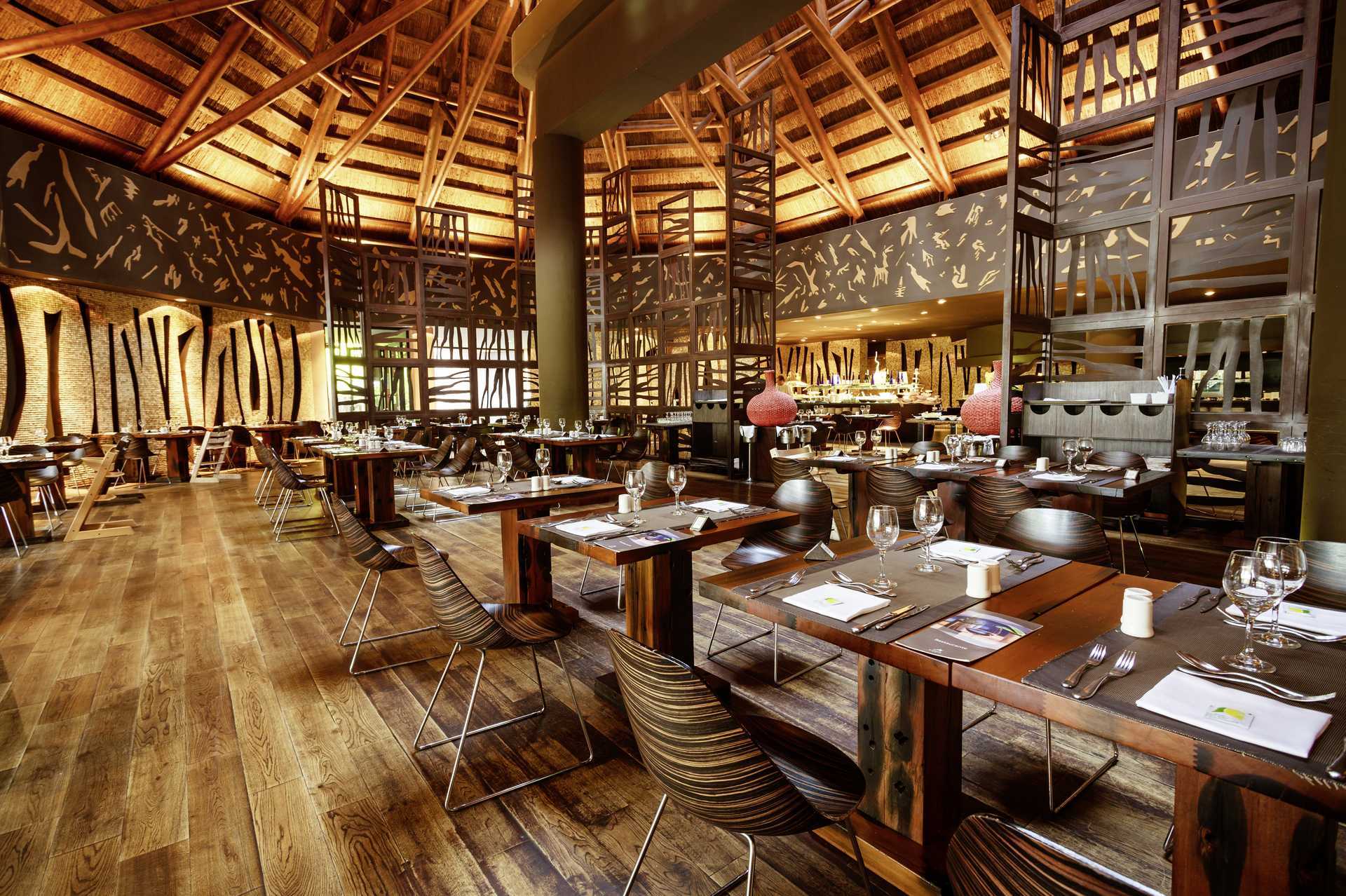 Buffetrestauranten Marula på Lopesan Baobab Resort i Meloneras.