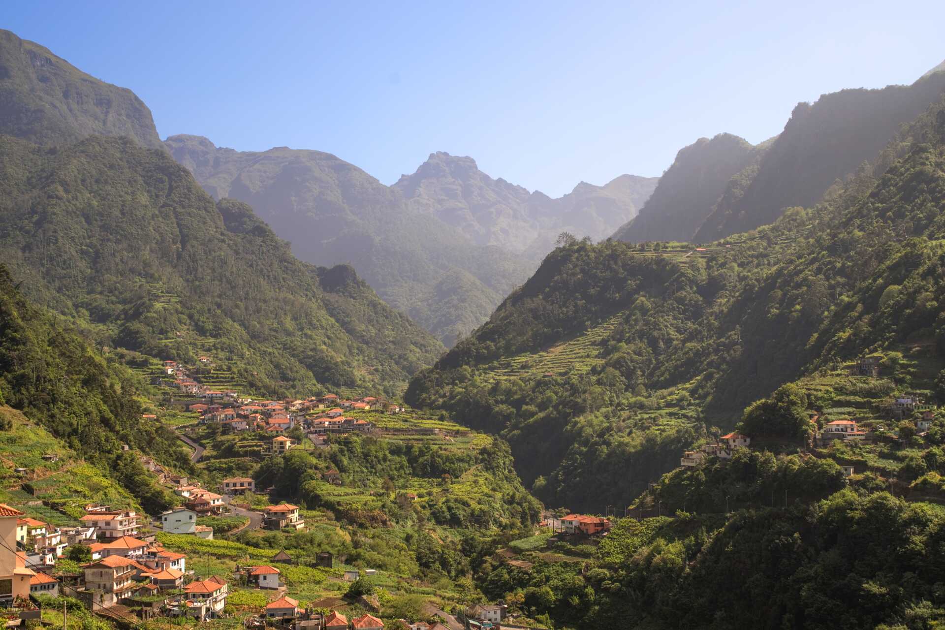 Madeira i Portugal.