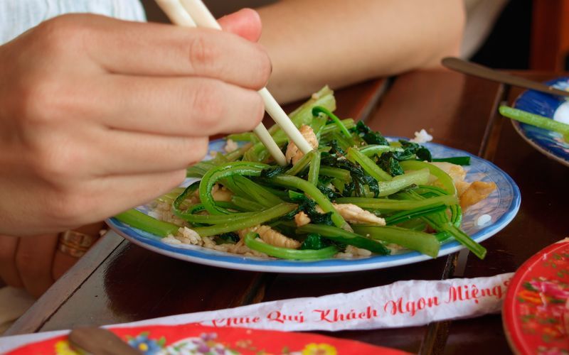 Madrejse gennem Phan Thiet