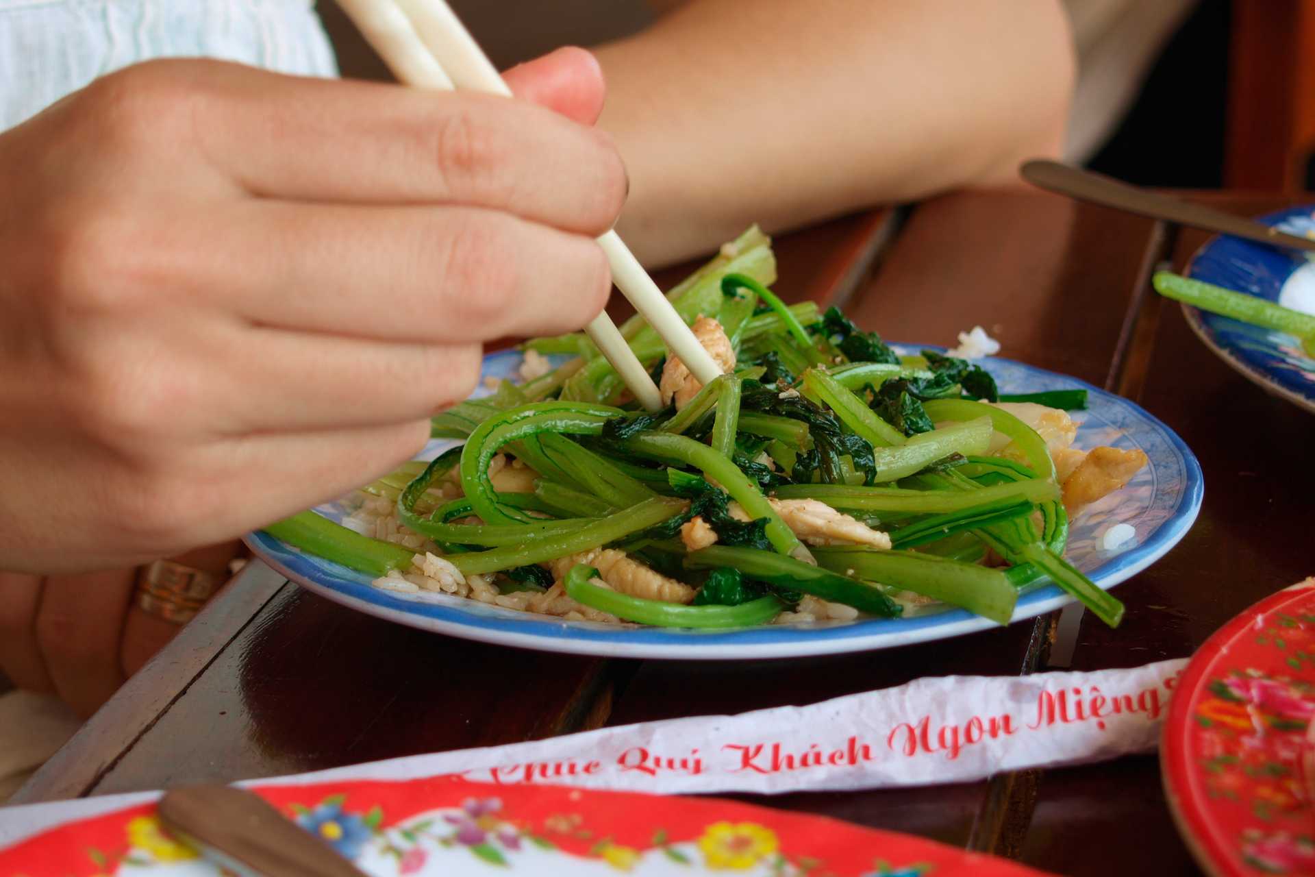 Madrejse gennem Phan Thiet