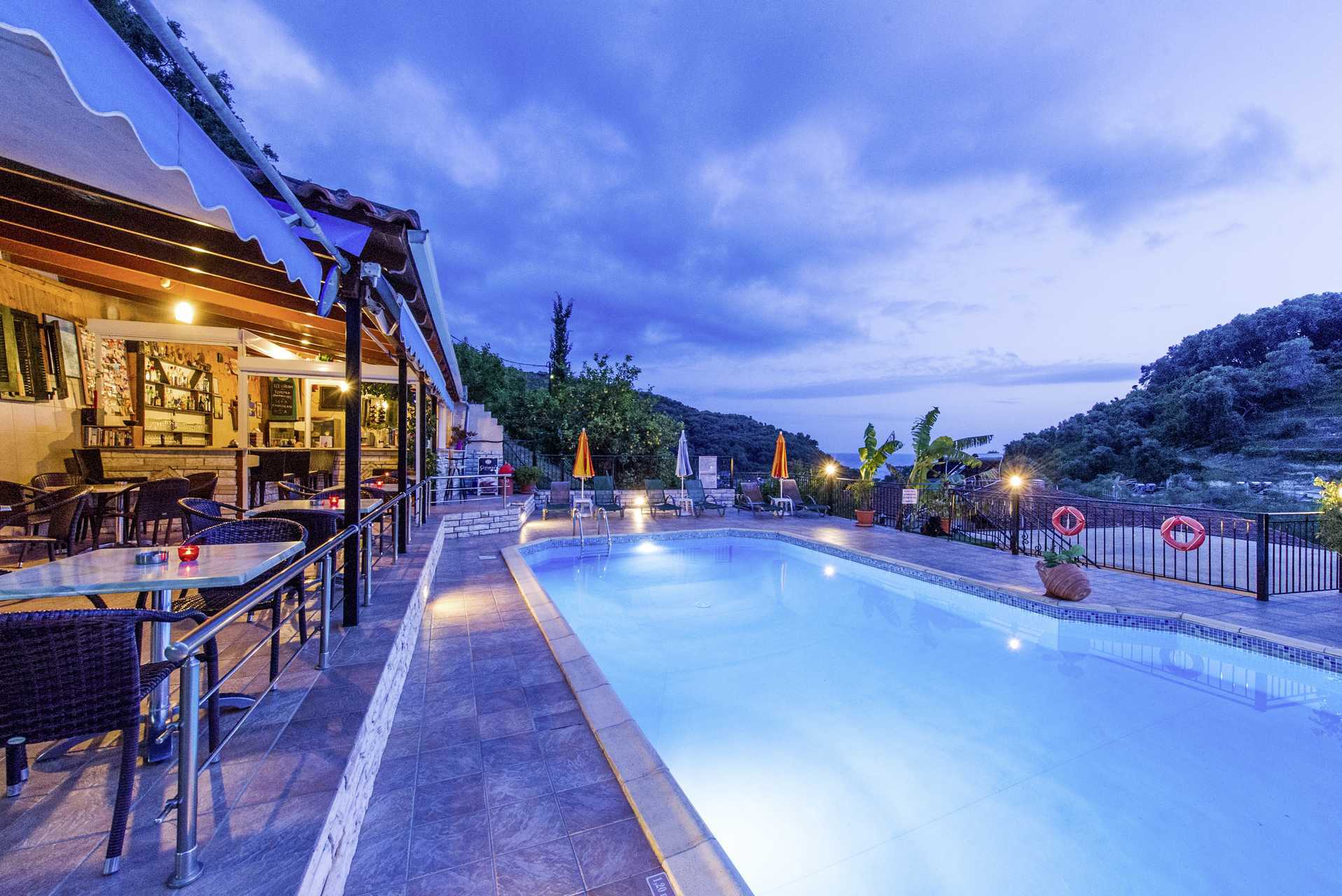 Hotel Margarita på Parga, Grækenland.