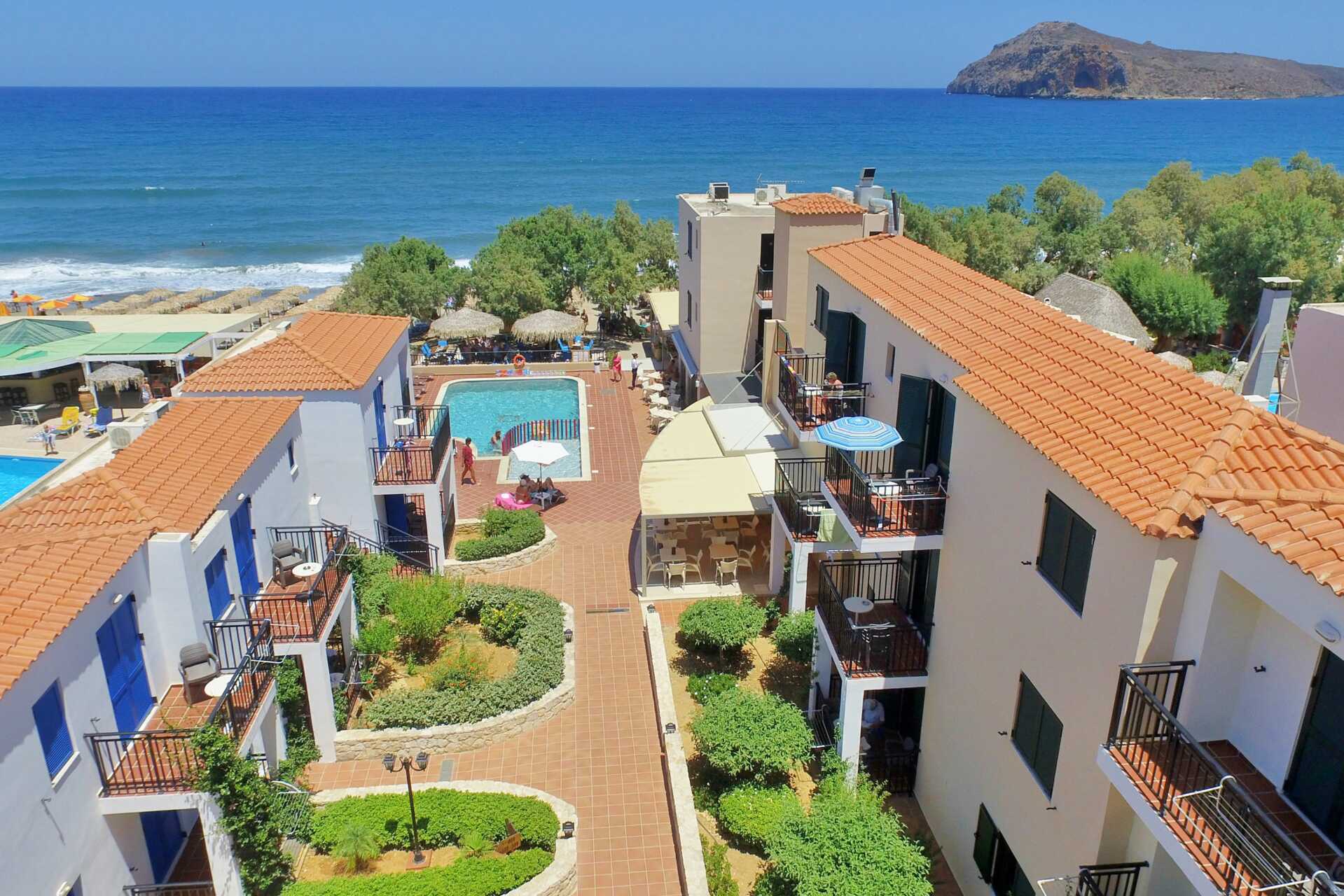 Margarita Beach Resort G D's Hotels på Kreta, Grækenland.