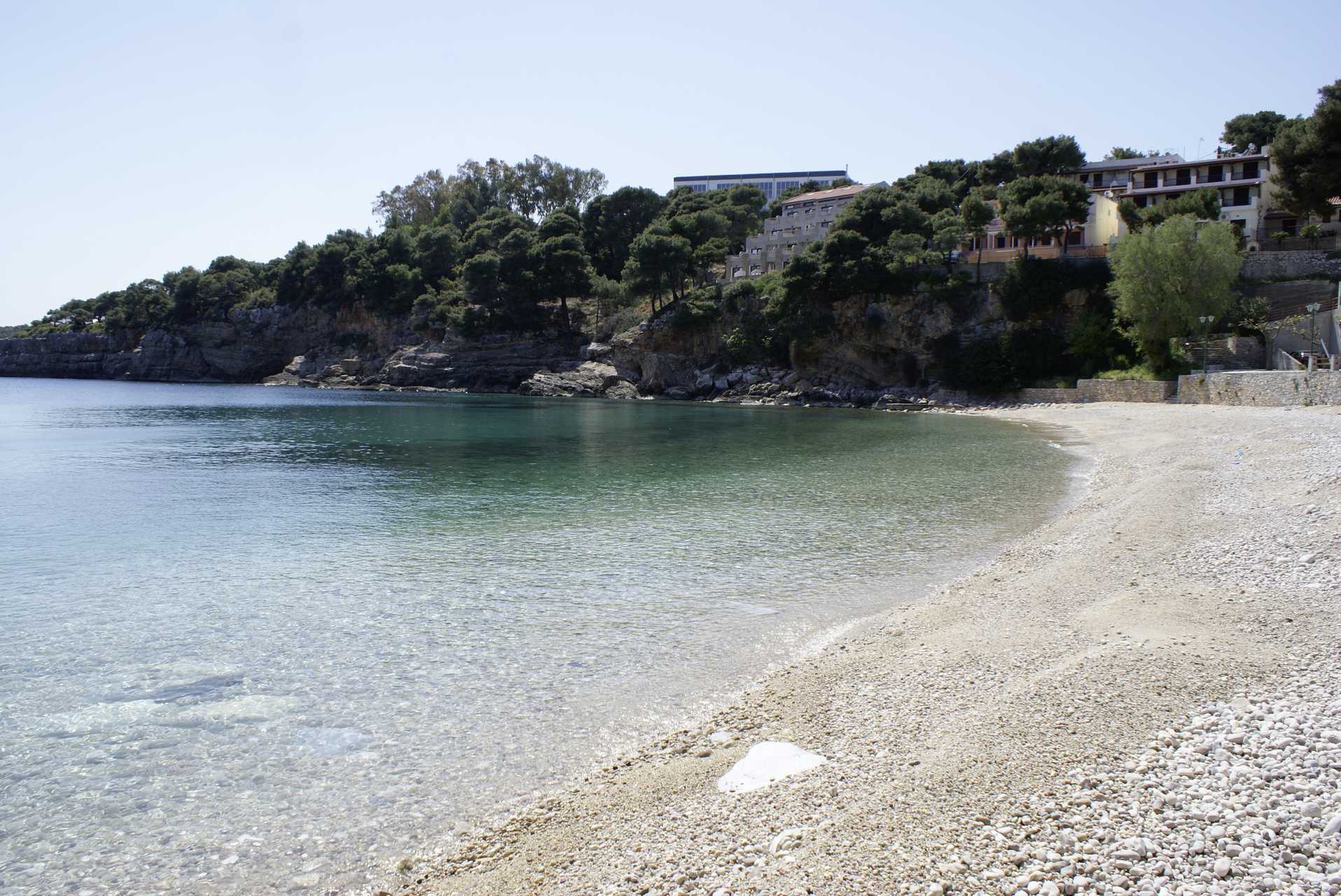 Stranden ved Hotel Marilena på Alonissis