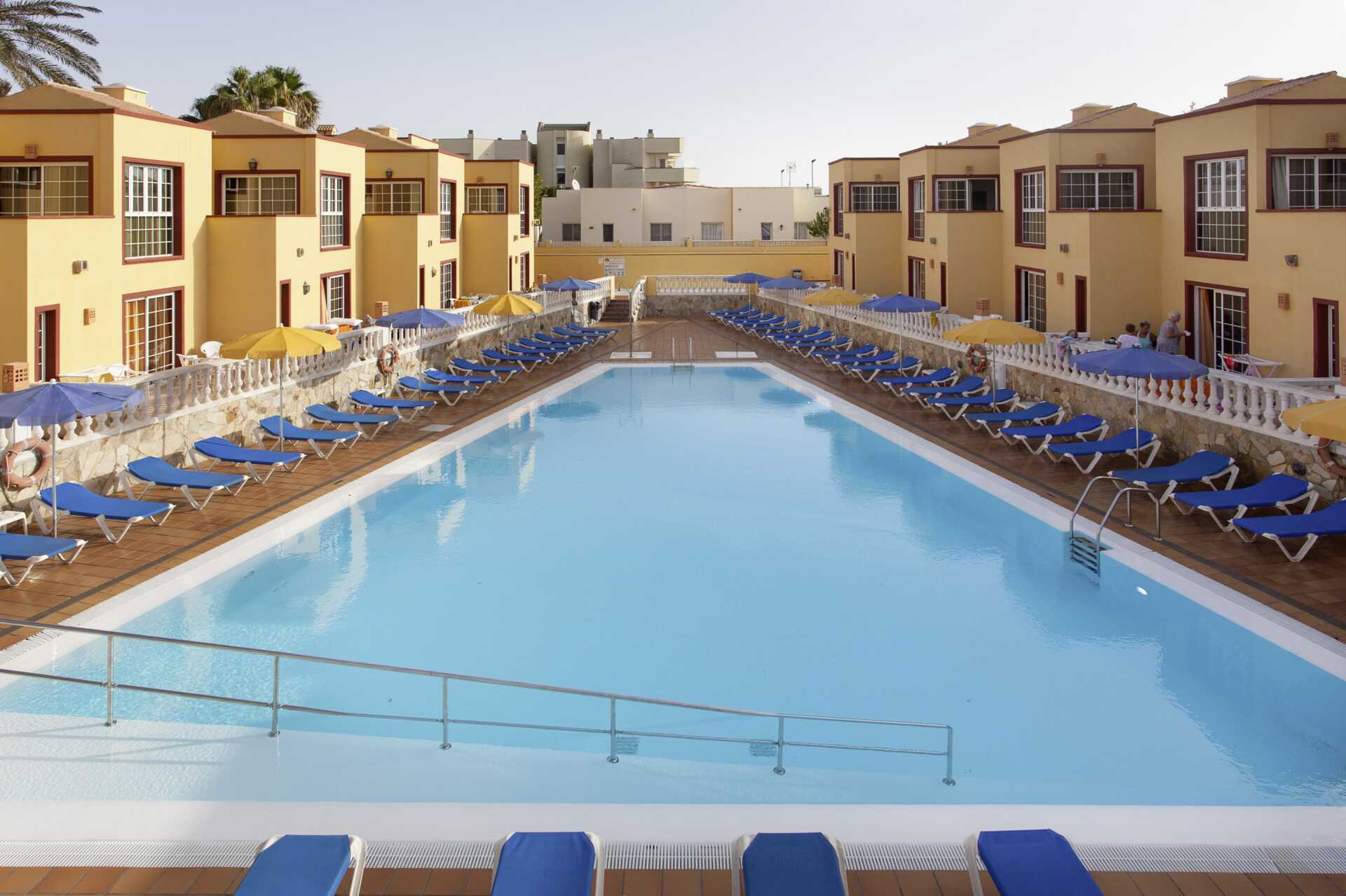 Pools på hoteller Maxorata Beach i Corralejo, Fuerteventura.