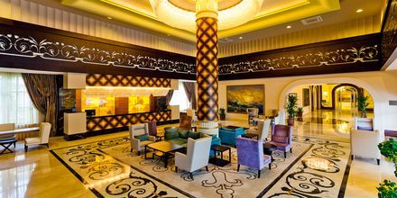 Lobby på hotel Melas Resort i Side, Tyrkiet.