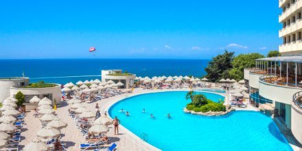 Poolområde på Hotel Melas Resort i Side, Tyrkiet