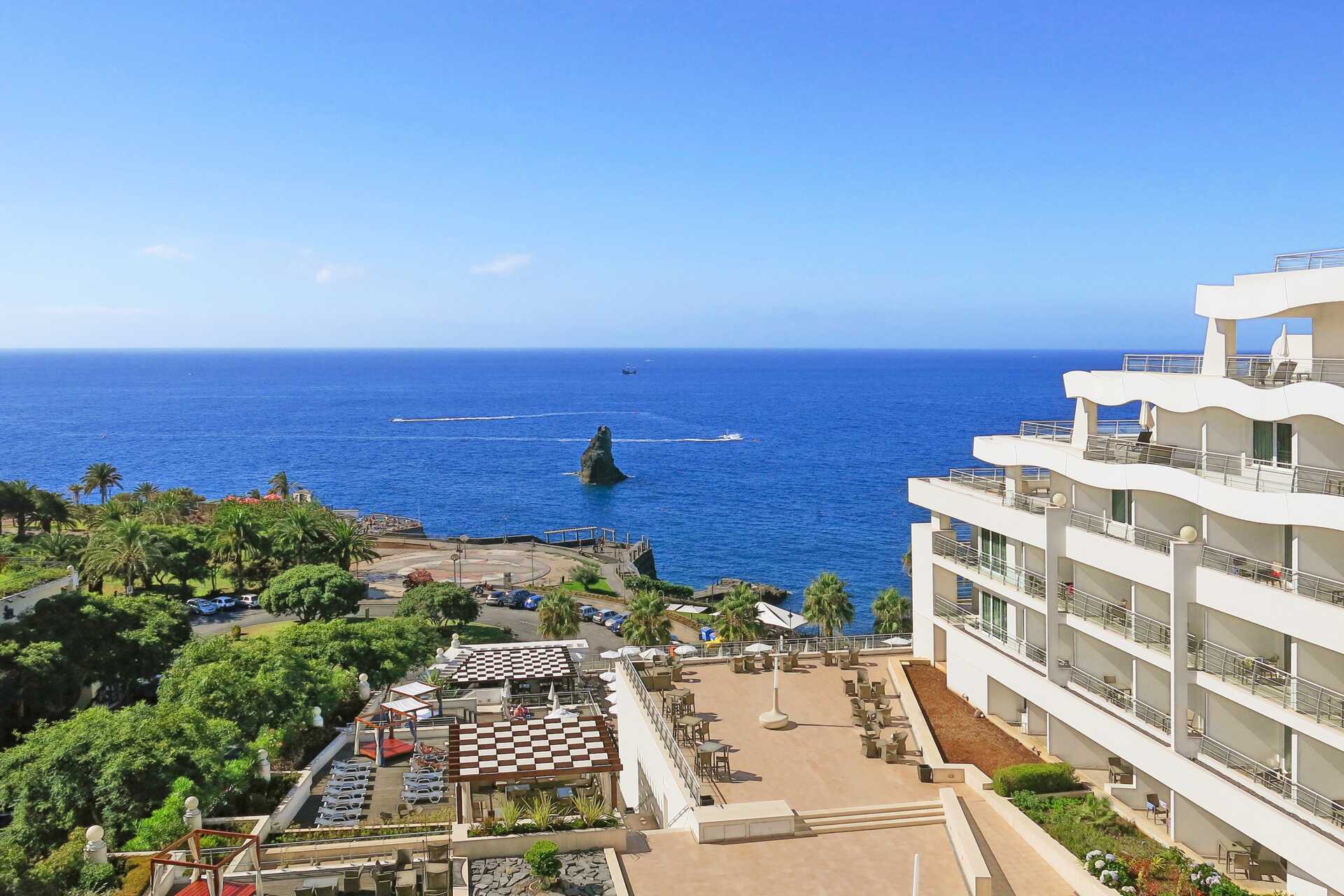 Hotel Melia Madeira Mare i Funchal på Madeira, Portugal.