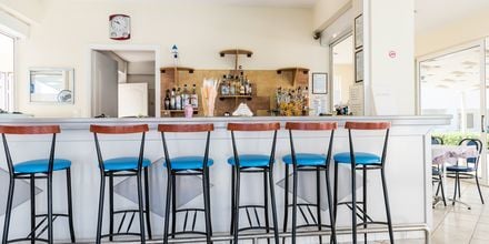 Bar på Hotel Meridien Beach på Zakynthos, Grækenland.