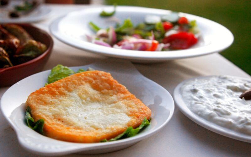 Meze-aften i Zia