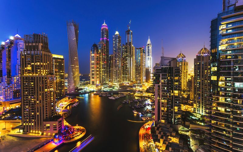 Middagskrydstogt i Dubai Marina