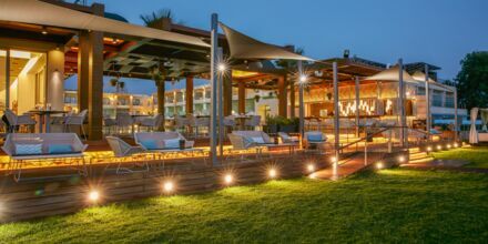 Restaurant Thalassa på hotel Minoa Palace Resort & Spa i Platanias på Kreta, Grækenland.