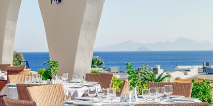 Hovedrestauranten på Mitsis Norida Beach Hotel på Kos i Grækenland.
