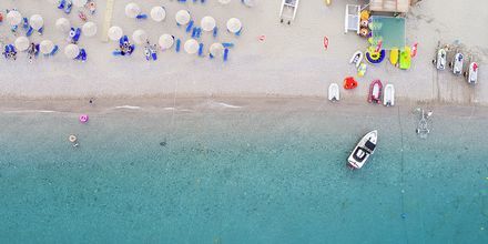 Stranden ved hotellet