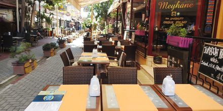 Restaurant på Hotel Musti i Alanya, Tyrkiet.