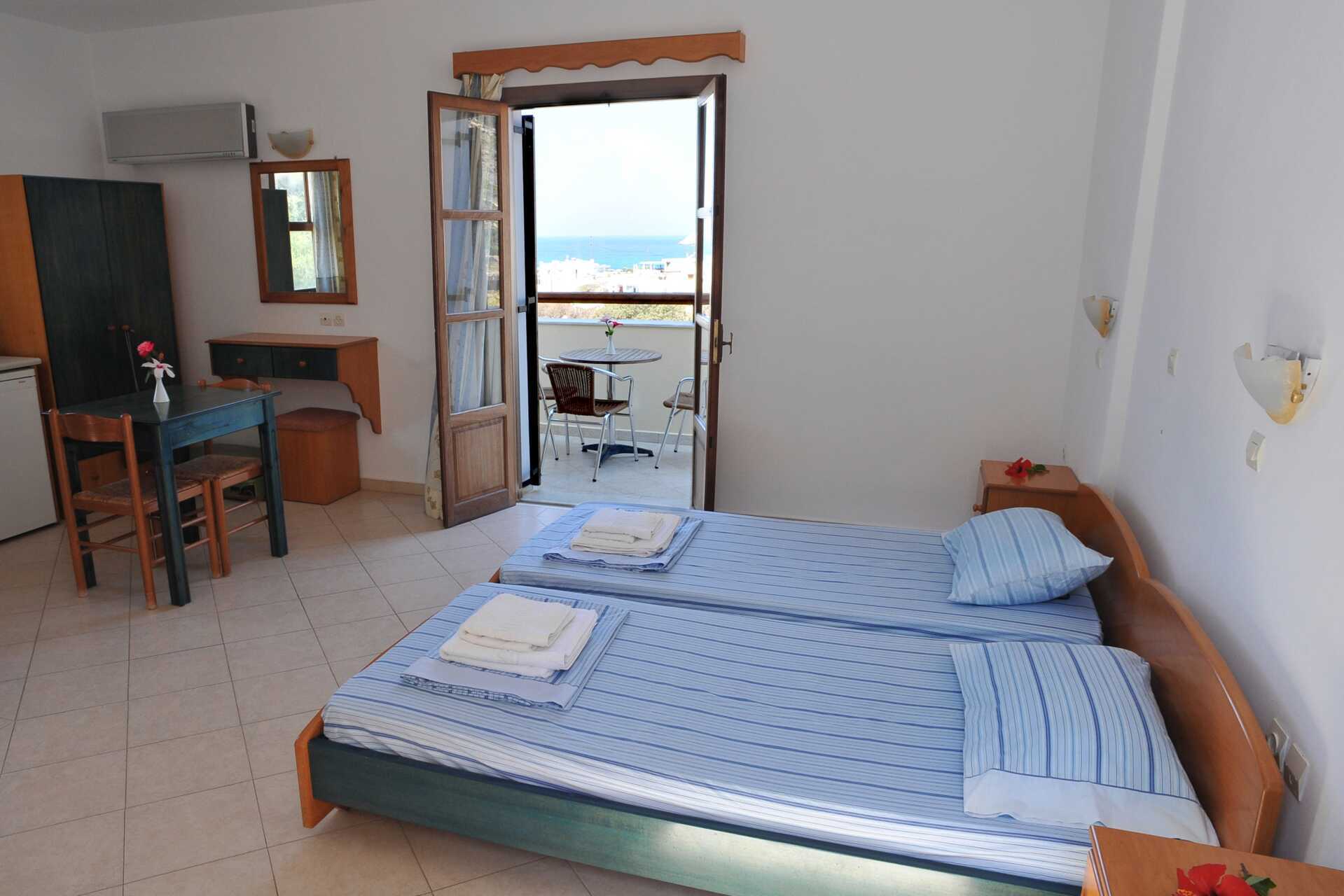 1-værelses lejlighed på Hotel Neraida på Karpathos, Grækenland