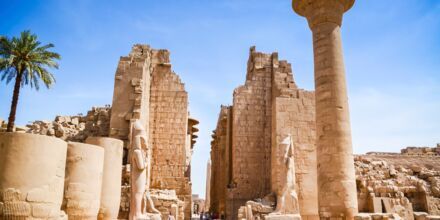 Karnak i Egypten